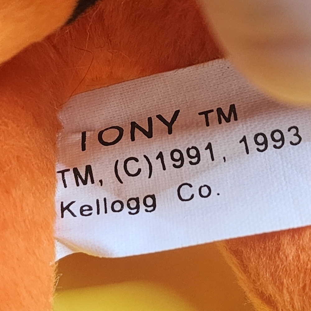 1993 Tony the Tiger Plush 9" & 2 Bubble Light Pens Lot Kellogg's - Picture 6 of 9